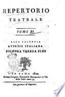 Repertorio teatrale