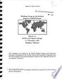 Report on ENSO and Climate Change, 4-7 November 1991, Bangkok, Thailand