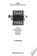 Repubblica italiana, 1948-1998
