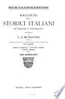 Rerum italicarum scriptores
