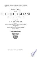 Rerum italicarum scriptores