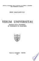 Rerum universitas