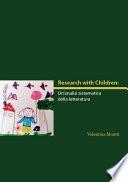 Research with Children: un'analisi sistematica della letteratura