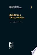 Resistenza e diritto pubblico