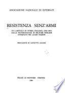 Resistenza senz'armi