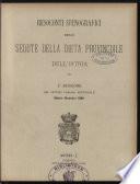 Resoconti stenografici delle sedute della dieta provinciale dell'Istria
