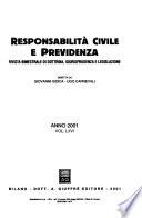 Responsabilitá civile e previdenza