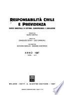 Responsabilitá civile e previdenza