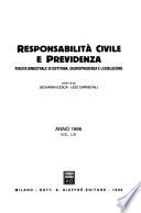 Responsabilitá civile e previdenza