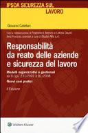 Responsabilità da reato delle aziende e sicurezza del lavoro