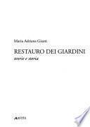 Restauro dei giardini