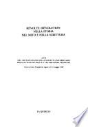 Révolte/révolution nella storia, nel mito e nella scrittura