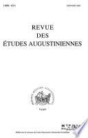 Revue des études augustiniennes