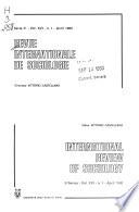 Revue internationale de sociologie