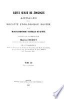 Revue suisse de zoologie