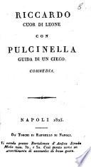Riccardo cuor di leone con Pulcinella