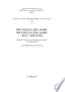 Ricchezza del mare ricchezza dal mare