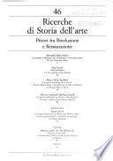 Ricerche di storia dell'arte