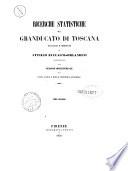 Ricerche statistiche sul Granducato di Toscana