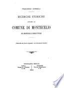 Ricerche storiche sul comune di Montecelio