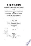 Ricerche storico-critico-scientifiche sulle origini, scoperte, invenzioni e perfezionamenti fatti nelle lettere, nelle arti e nelle scienze ... Opera dell'abate Giacinto Amati ... Tomo 1. \-5.!