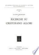 Ricerche su Cristofano Allori