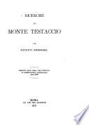 Ricerche sul monte testaccio