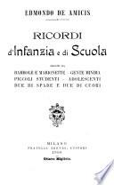 Ricordi d'nafanzia e di scubla