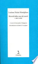 Ricordi della casa dei morti e altri scritti