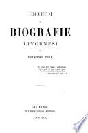 Ricordi e biografie Livornesi di Francesco Pera