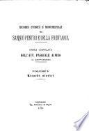 Ricordi storici e monumentali del Sannio Pentro e della Frentania