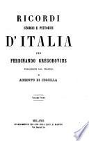 Ricordi storici e pittorici d'Italia
