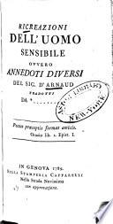 Ricreazioni dell' uomo sensiblile