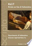 Rid. IT. Rivista on line di Italianistica