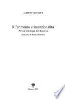 Riferimento e intenzionalità