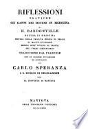 Riflessioni pratiche sui danni dei sistemi in medicina di H. Dardonville ... Traduzione dal francese con un discorso preliminare ed annotazioni di Carlo Speranza ..