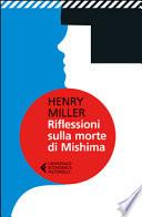Riflessioni sulla morte di Mishima