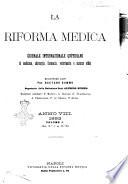 Riforma medica giornale internazionale quotidiano di medicina, chirurgia, farmacia, veterinaria e scienze affini