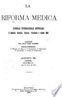 Riforma medica giornale internazionale quotidiano di medicina, chirurgia, farmacia, veterinaria e scienze affini