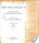 Riforma medica giornale internazionale quotidiano di medicina, chirurgia, farmacia, veterinaria e scienze affini