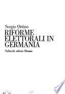 Riforme elettorali in Germania