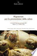 Rigenerare per la promozione della salute