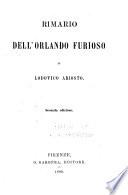 Rimario dell Orlando furioso