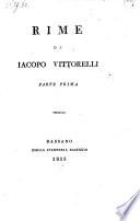 Rime. - Bassano, Basseggio 1815