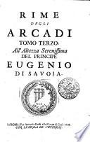Rime Degli Arcadi
