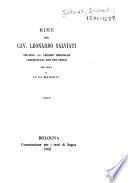 Rime del cav. Leonardo Salviati