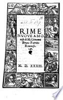 Rime nuove amorose