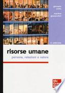 Risorse umane. Persone, relazioni e valore