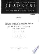 Ritratto ufficiale e ritratto privato