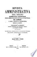 Rivista amministrativa del Regno
